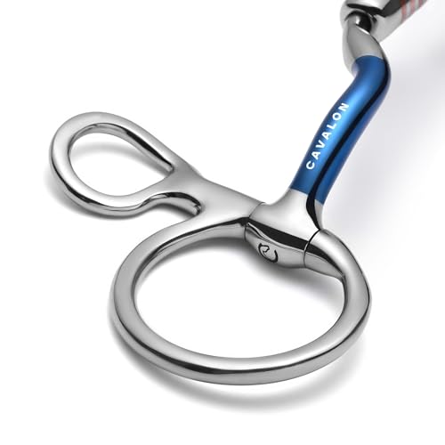 Mors Baucher en fer doux avec capsule pour cheval - 4