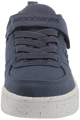 Skechers Kids Boy's Sport Court 92-Klendor Sneaker, Navy, 13 Little Kid #TOP1