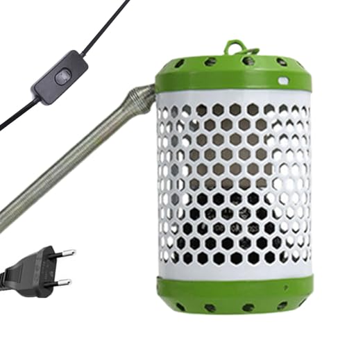 Support de lampe chauffante anti-brûlure pour sécuriser la cage de vos perroquets
