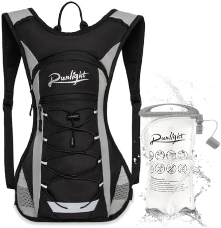 Runlight Sac à dos d'hydratation léger pour homme et femme avec p...
