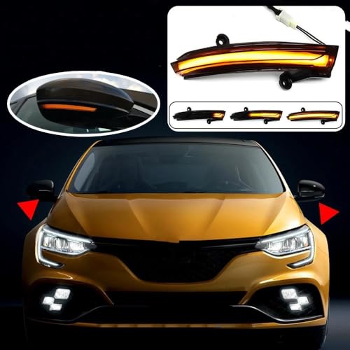 Clignotants dynamiques pour Megane 4 Talisman Clio 5 Rétroviseurs - 5