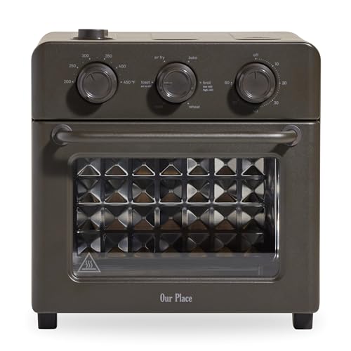 Our Place Wonder Oven | 6-in-1 Air Fryer & Toaster Oven with Steam Infusion | Compact, Countertop Friendly, Fast Preheat, Multifunctional