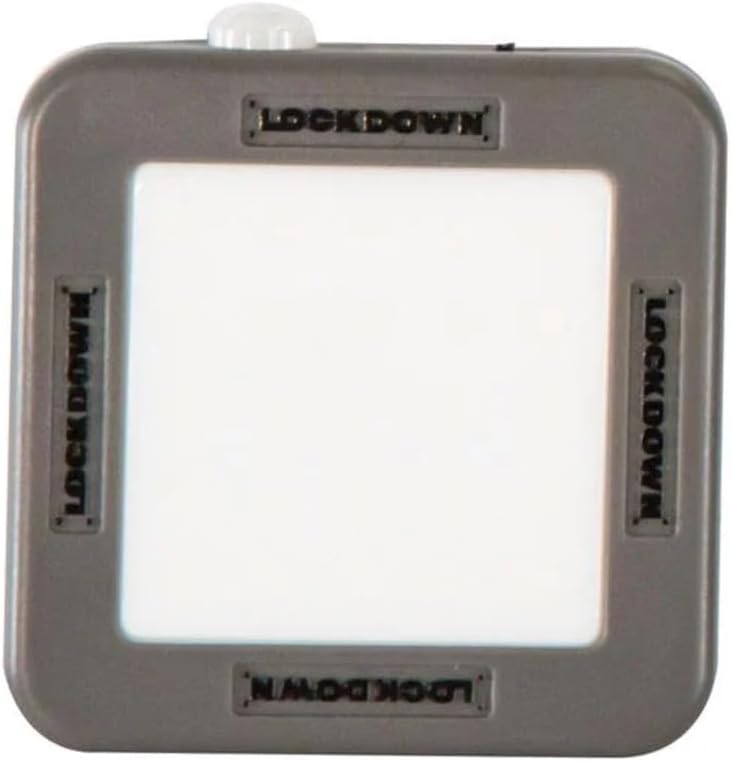 Lockdown Cordless Automatic 25 LED Vault Light (2 pack) with 70 Lumens and Motion Sensor for Convenient Gun Safe Lighting and Organization, Gray