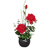 flores falsas ✿Artificial para las familias, los jardines, bodas, boda arcos, escaparates, tiendas, restaurantes, oficinas, cestas de flores, fiestas, celebraciones, pasillos, escaleras, vallas y muchas otras actividades.