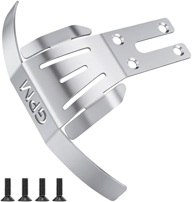 GPM for Arrma 1/16 Mini Kraton 3s Stainless Steel Front Chassis Skid Bumper Thick 1mm