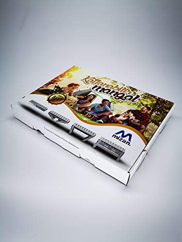 MİZAN KATLANABİLİR MANGAL KROM - Görsel 5