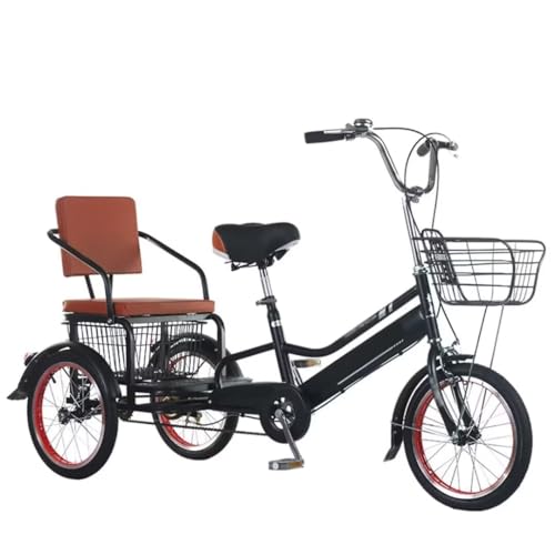 Triciclo para Adultos 20inch con Asiento Trasero miniatura 1