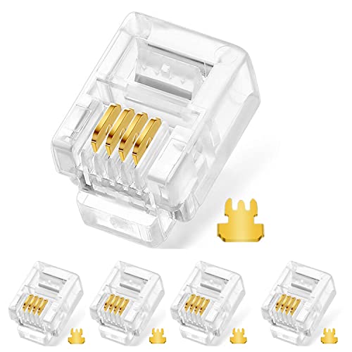 100�Z�b�g ���W�����[�v���O ���W�����P�[�u�� RJ11�v���O �R�l�N�^ RJ11 ���W�����[�R�l�N�^ ���W�����[ �R�l�N�^ �d�b�P�[�u���p �v���X�`�b�N�� �����b�L 6��4�c 6P4C��b��J�[���R�[�h�p �^���[�Y