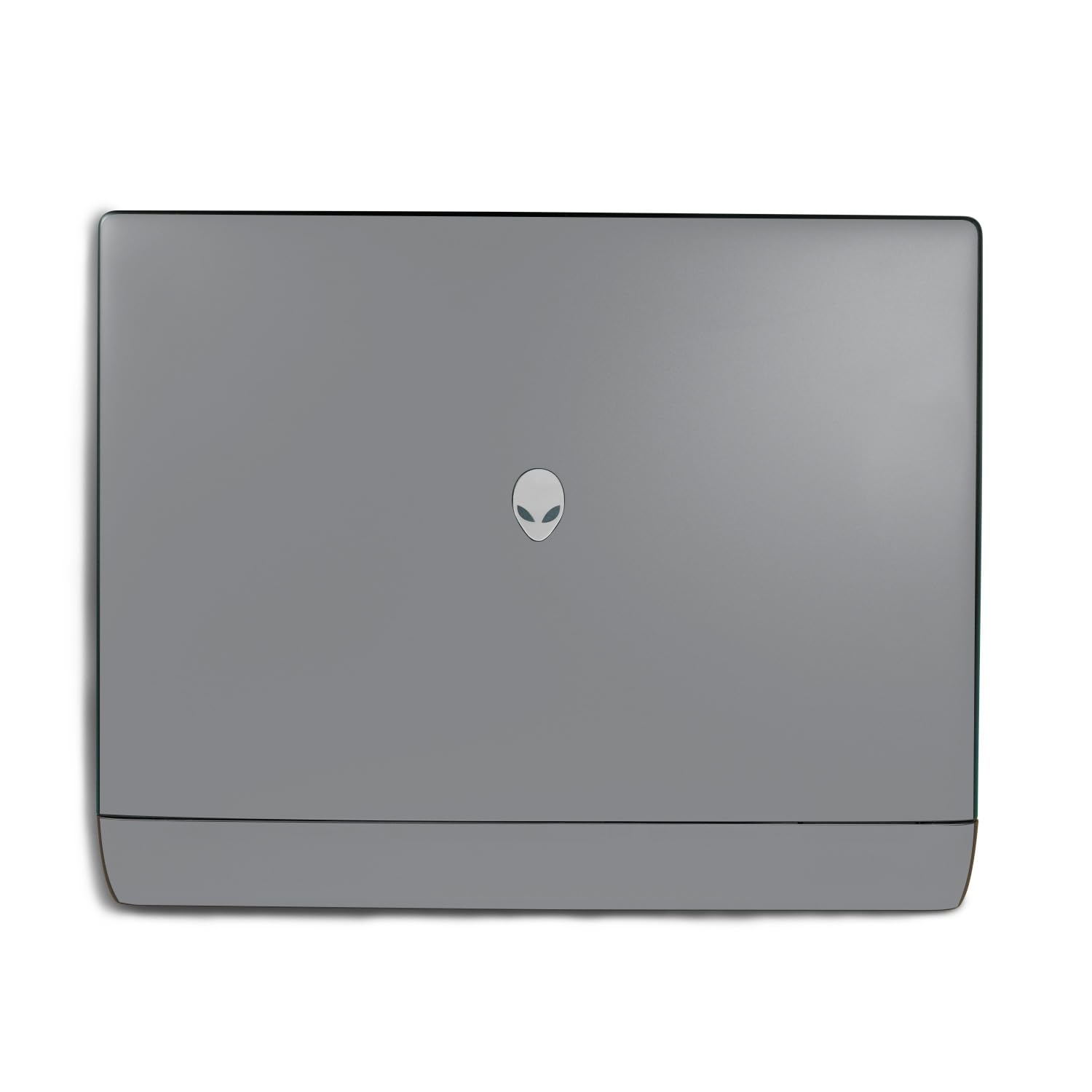 Laptop Skin Compatible with Alienware 18 Area-51 (2025) - Solid Gray - Premium 3M Vinyl Protective Wrap Decal Cover - Easy to Apply | Crafted in The USA by MightySkins