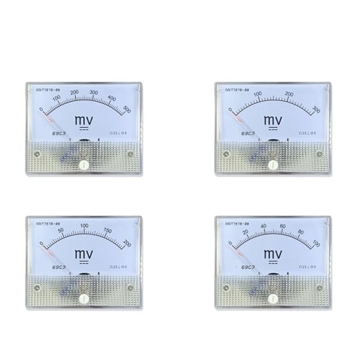 Millivoltmètre CC 69c9-v voltmètre analogique basse tension 150 mV
