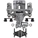 Cardone 19-P2000 Remanufactured Ultra Premium Unloaded Disc Brake Caliper with Bracket