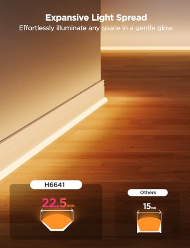 Smart LED Neon Rope Light for Wall DecorationHomeController with Music Sync control