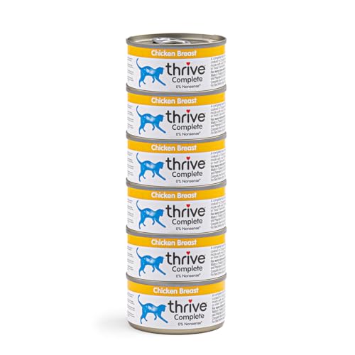 Thrive Complete Chicken Breast Wet Cat Food Adult & Senior 6 x 75g Cans