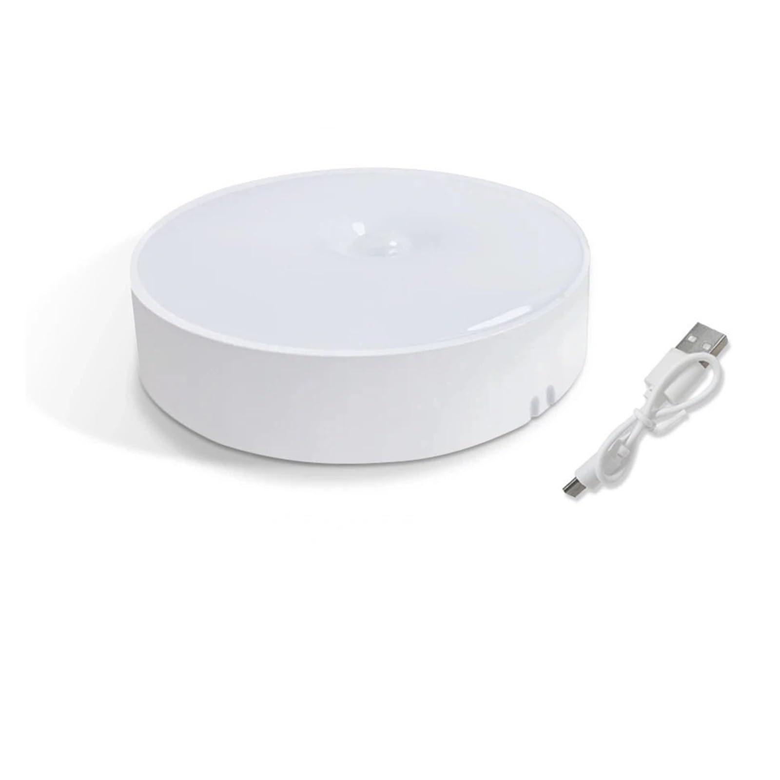 1/2/4 pezzi sensore di movimento ricaricabile luce notturna a LED decorazione della parete lampada da notte for camera da letto luci for armadio da cucina luce notturna for bambini