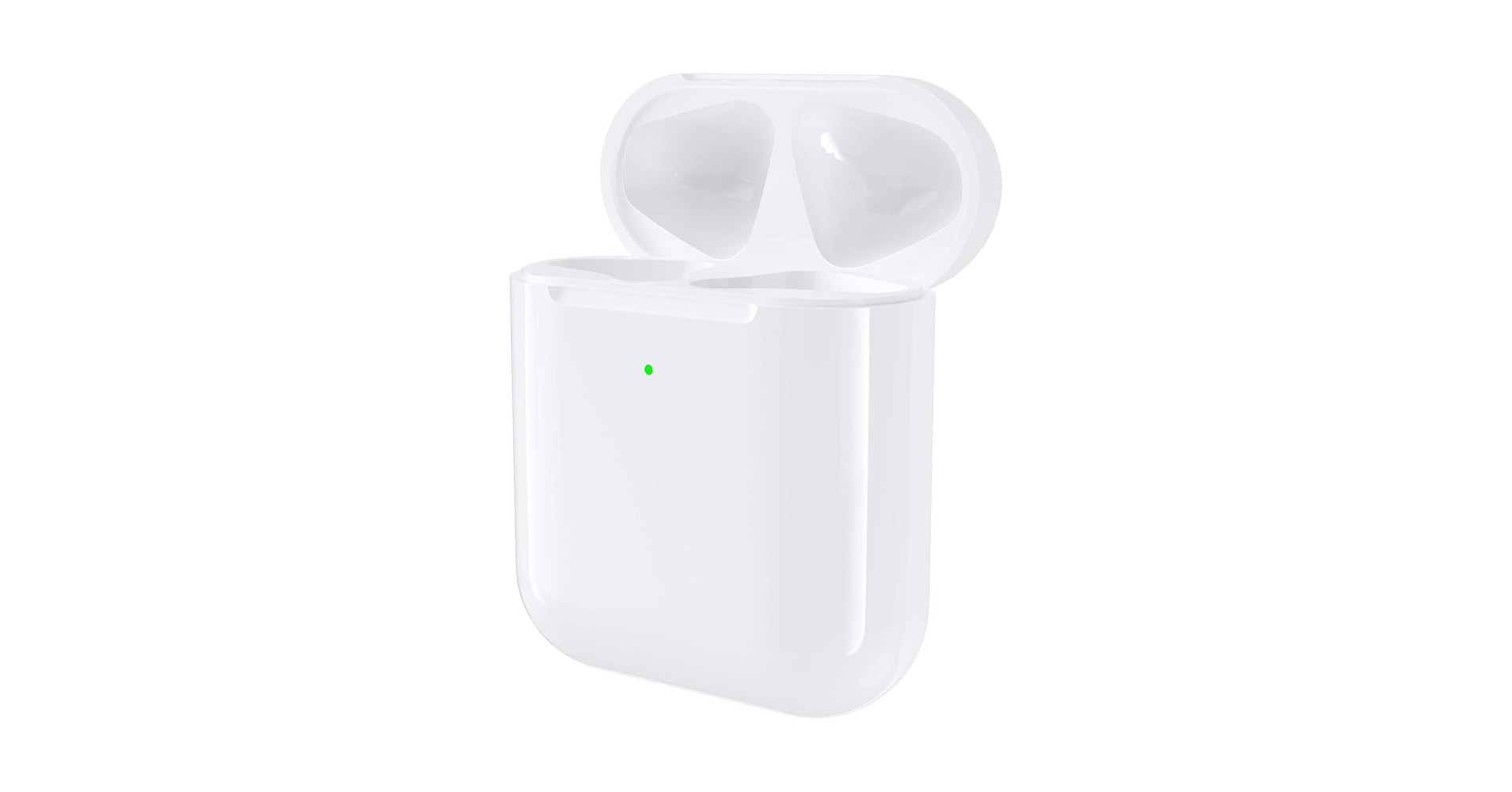 AirPods ケース ホワイト Amazon.com: Compatible with 1st & 2nd Generation Airpod