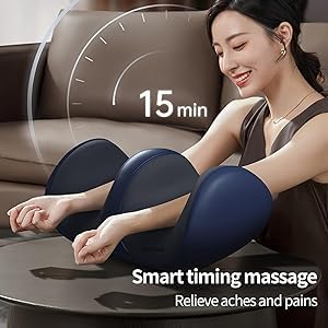 Image of ZYNTO Shiatsu Foot, Calf & Leg Massager for Pain Relief with Heat & Kneading function.Corded Electric Foot Massager Machine for Relief Tired Muscles Pain Relief,Promotes Blood Circulation Clockwise & Anti-Clockwise Rotation With Auto Shut-Off Feature. (STANDARD) (A1)