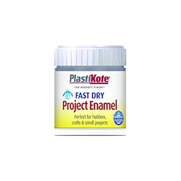 Plastikote B52W 59 ml Enamel Paint Bottle - Pewter