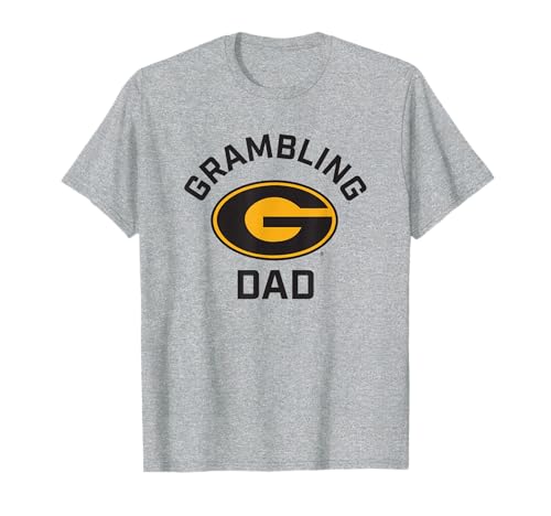 Grambling State University GSU Tigers Arched Dad T-Shirt