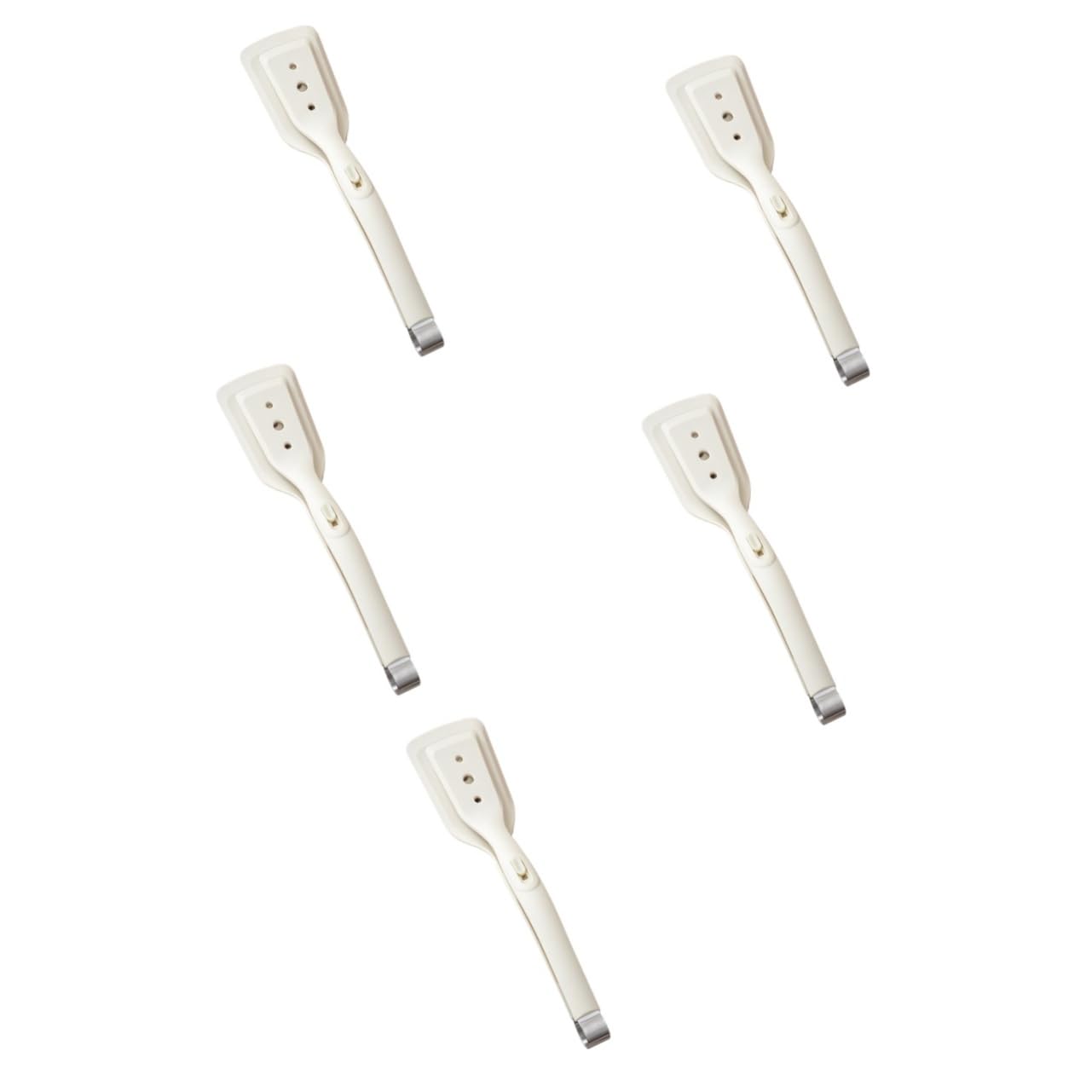 MAGICLULU 5stücke Silicone Spatula Tongs Nonslip Cooking Tool Für Grill Und Küche Hitzebeständige Silikonmaterial Servieren Und Wenden Von Lebensmitteln