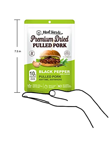 Meatshredz Meat Shredz - Premium Dried Pulled Pork thumb #6