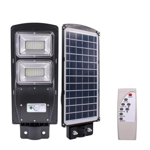 Goujxcy 60W 120-LED Solar Street Light