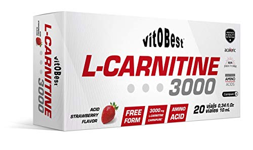 L-Carnitine 3000-20 Viales 10 Ml Cola - Suplementos Alimentación Y Suplementos Deportivos - Vitobest L-Carnitine 3000-20 Viales 10 Ml Cola - Suplementos Alimentación Y Suplementos Deportivos - Vitobest