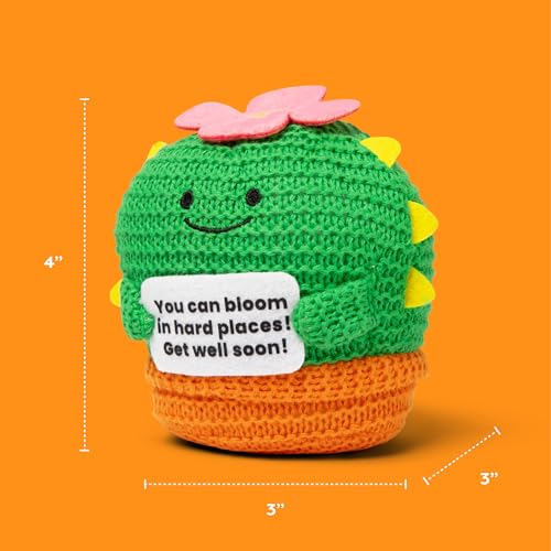 Lil Cheers Get Well Soon Cactus, Get Well Plush Gifts by Relatable - Image 2