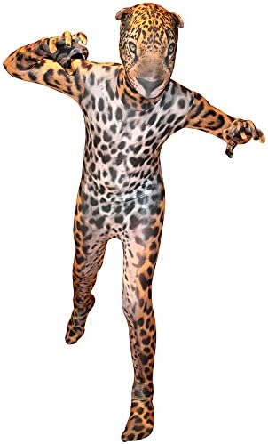 Morphsuits Jaguar Costume for Kids Animal Planet Bodysuit Halloween Costume Large