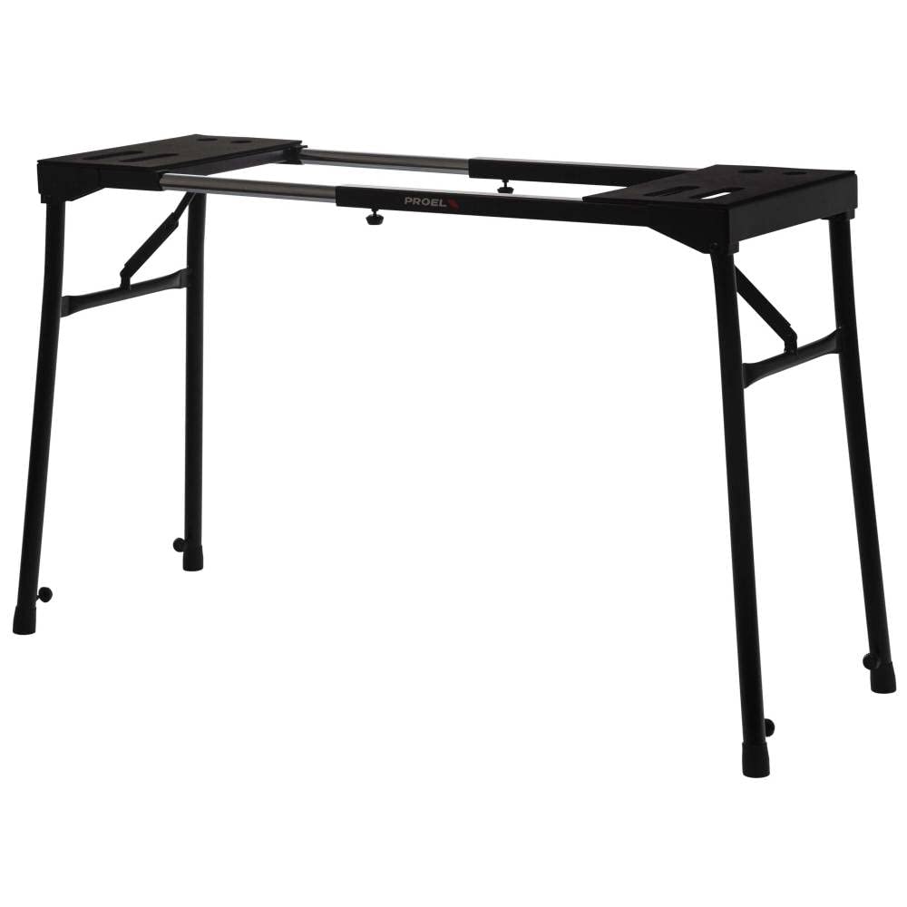 PROEL EL290 Supporto professionale universale per Tastiere e Pianoforti, Mixer, Nero Opaco