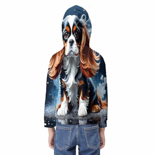 Sweat Cocker Spaniel 3D pour ado de 10-12 ans - 6