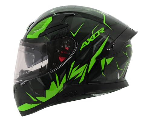 Image of Axor Apex Hunter D /V Black Neon Green Helmet-M