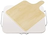 cubo de colores para armar Incluye una pala de madera para extraer, transportar y colocar el alimento con seguridad