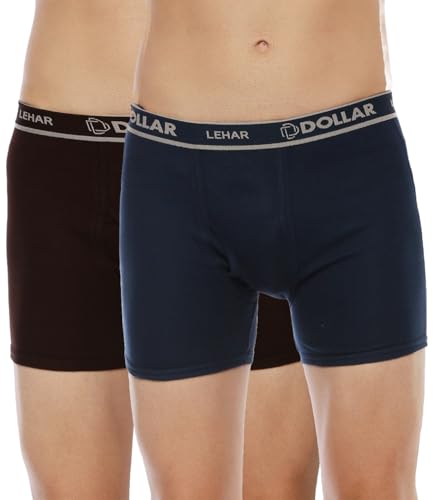 Image of Dollar Lehar Mens Combed Cotton Trunk - Actual Colour May Vary