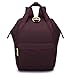 Produktbild Wind Took Anti-Theft Rucksack Damen Daypack Schulrucksack Nylon Mode Kein für Schule Büro Alltag, 21 x 15 x 35 cm, Rot