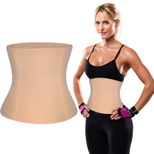 Boldfit Skin Tummy Tucker Women Nude Colour Body Shaper for Women and Men Tummy Shaper for Women Supports in Body, Waist and HIPS in Workout, Training-Exercise Neoprene Being (4XL-5XL) (41"-46")
