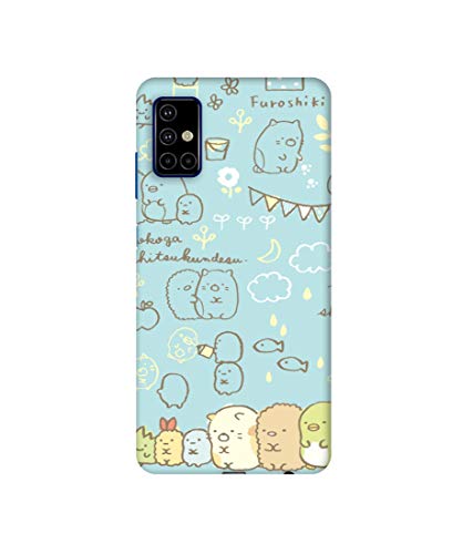 Image of Amazon Brand - Solimo Back Cover for Samsung Galaxy M51 (Plastic | Multicolour)