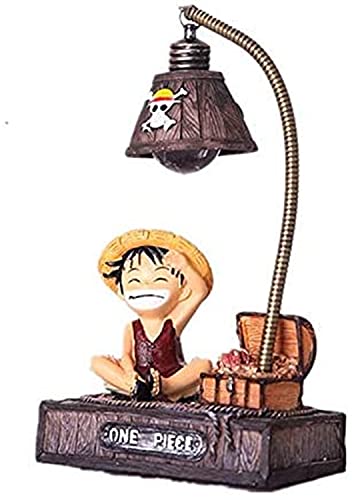 Anime one piece Luffy LED Night Light Table Lamp Figure Toys Home Deocr
