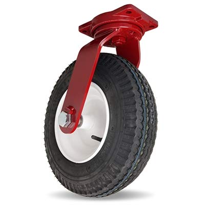 Hamilton Cush-N-Aire Rigid Part# S-70188-PR Caster with 18" Pneumatic Air-Filled Tire with 1" Precision Tapered Roller Bearings - 1800 lbs Capacity - USA Made