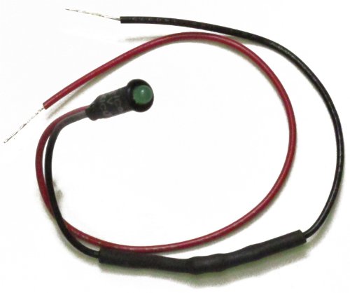 Lámpara Indicadora LED Verde para Tablero 1/8 Pulg miniatura 1