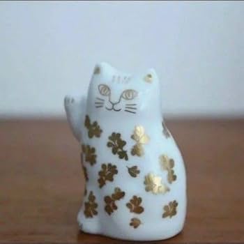 リサラーソン　まねくねこのこ　陶器の猫の置物 2個セット　招き猫 Lisa Larson リサラーソン まねくねこのこ 招き猫 陶器 置物