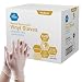 Medpride Medical Vinyl Examination Gloves (Medium, 1000-Count) Latex Free Rubber | Disposable, Ultra-Strong, Clear | Fluid, Blood, Exam, Healthcare, Food Handling Use | No Powder