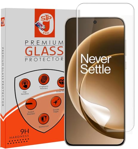 Image of STP FEEL Unbreakable Membrane Screen Protector Guard Compatible For Oneplus 15 5G (6.78 Inch, Pack of 1) | Hydrogel Membrane Ultra Smooth Touch with Finger Print Support - HD /3 Months Warranty