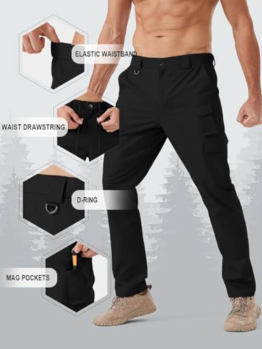 Image of TOPLOT Men's Casual Cargo Pant | Multi-Pocket Utility Design | Comfortable Fit Wear | Durable Construction | Functional Style Look | Easy Movement | Perfect for Casual, Outdoor & Travel (5227)