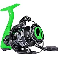 Sougayilang Spinning Angelrolle, 5.2:1 High Speed Spinnrolle, Leicht 11+1BB Ultra Smooth für Salzwasser oder Süßwasser - GT1000