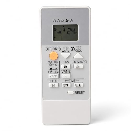 Vbestlife Mando A Distancia De Aire Acondicionado Rh18a, Mando A Distancia Universal De Ca De Repuesto Para Aire Acondicionado Eléctrico Msz Hr25vf, Msz Hr35vf, Msz Hr42vf, Msz Hr50vf
