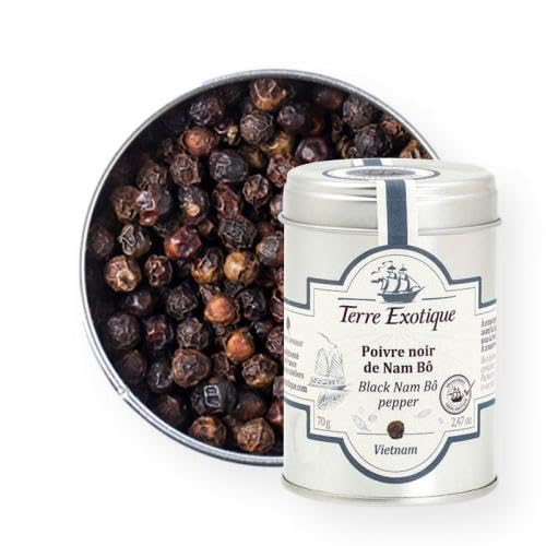 Terre Exotique Black Nam Bo Pepper From Vietnam - 70G