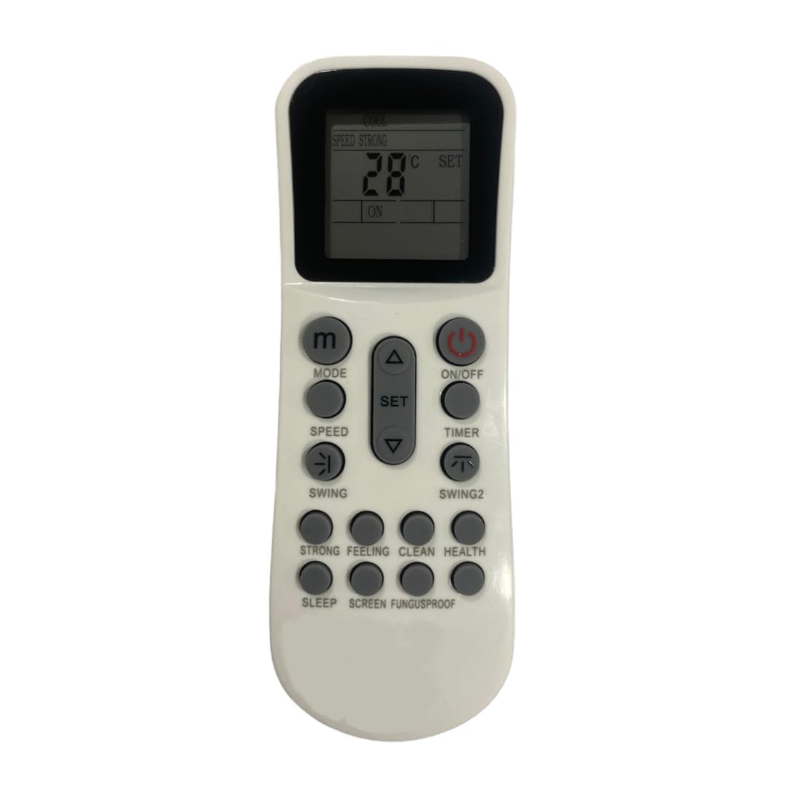 AuDus® Godrej AC Remote Control for Godrej, Model 125, No Backlight-image-3