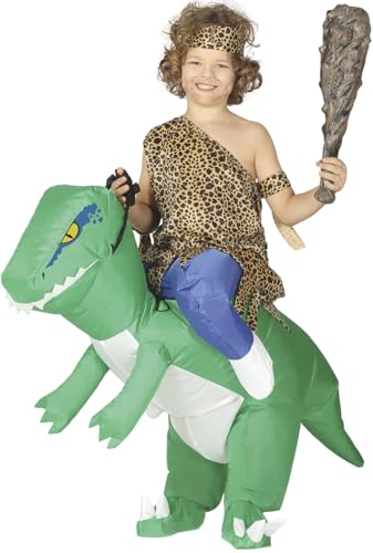 FIESTAS GUIRCA, S.L. Disfraz a Hombros de Dinosaurio Hinchable Infantil M (7/9 años)