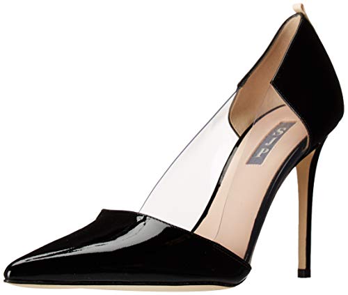 SJP by Sarah Jessica Parker Women's Femme Clear Pointed Toe Dress Pump