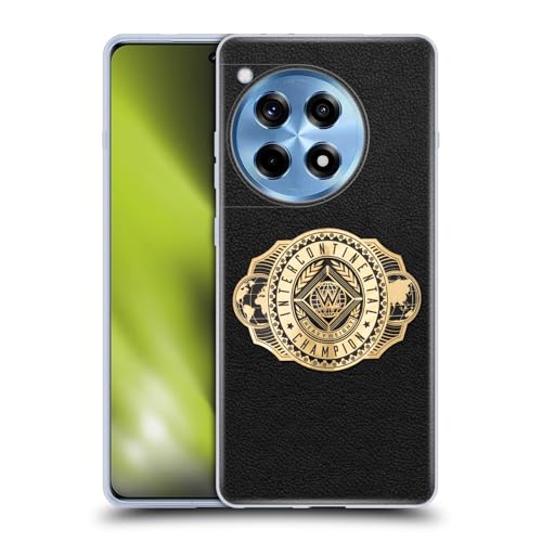 Head Case Designs Officially Licensed WWE Intercontinental Championship Title Belts Soft Gel Case Compatible with OnePlus Ace 3 5G